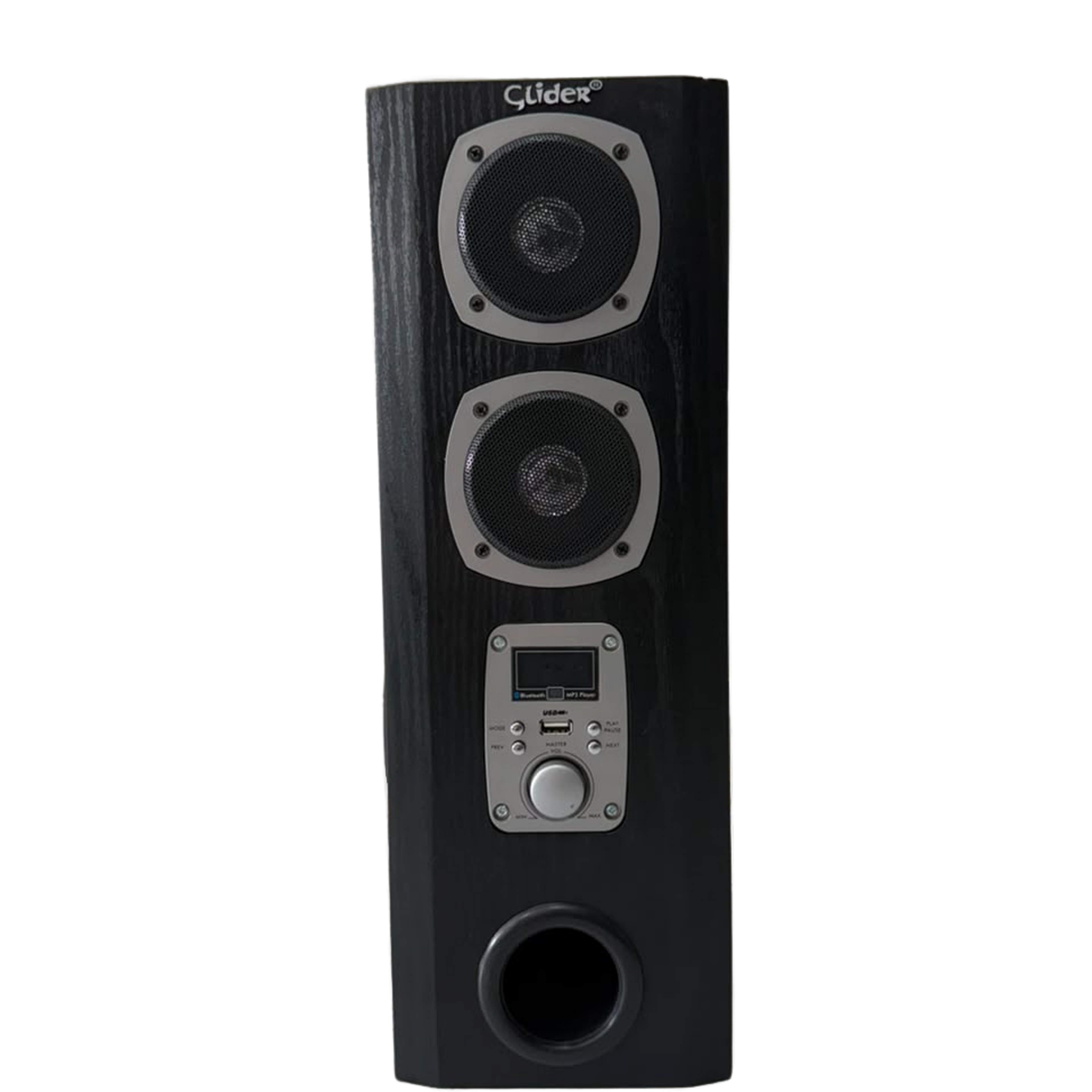 R INFINITY Glider Floor-Standing Tower Speaker — 3/4 angled view