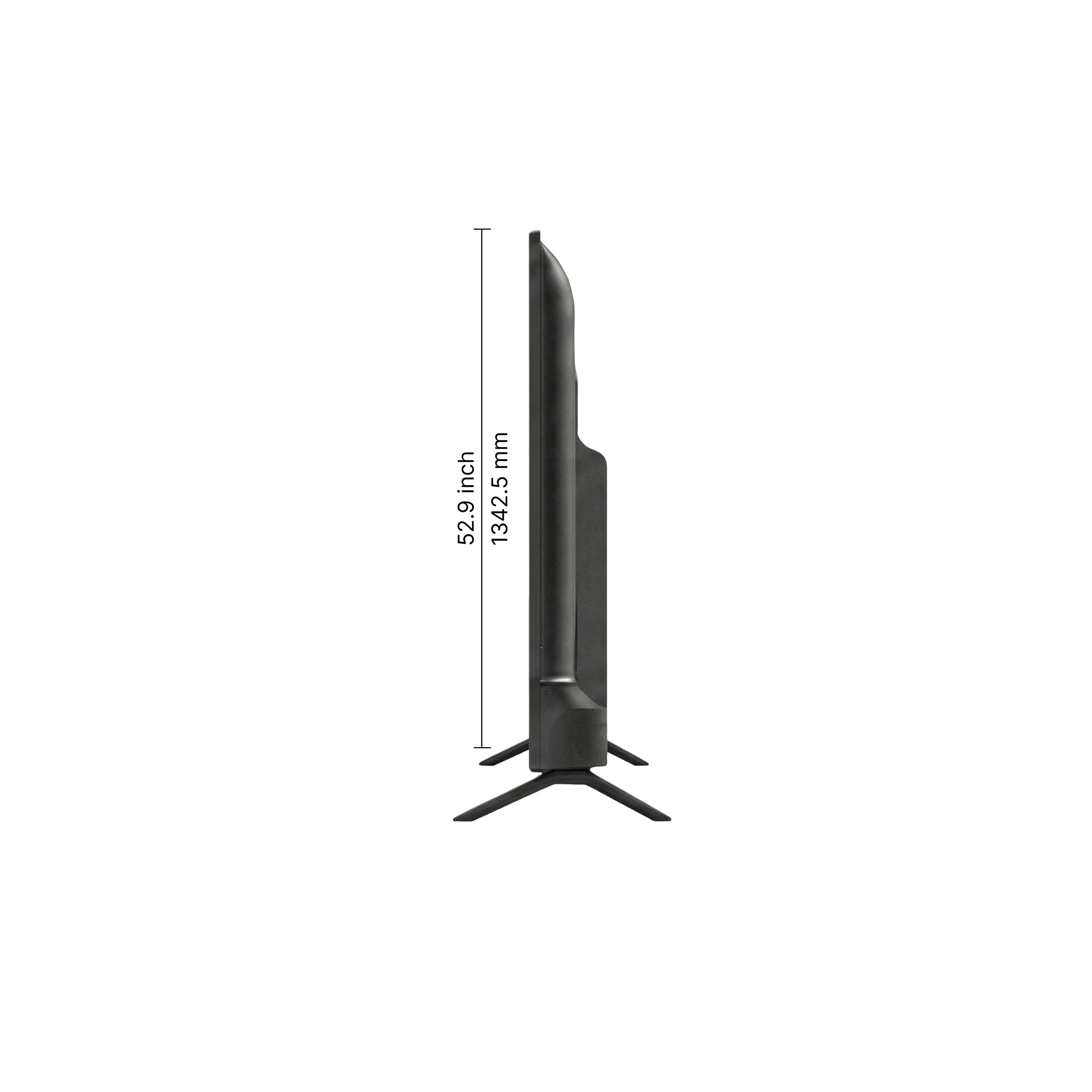 R INFINITY 100 Inch 4K HDR WebOS Smart LED TV — side profile