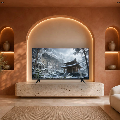 R INFINITY 32 Inch Full HD WebOS Smart LED TV — front view