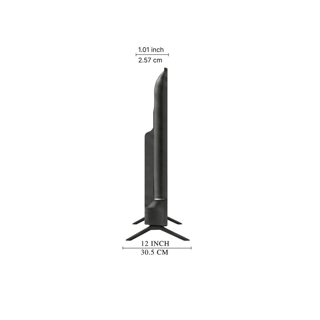 R INFINITY 55 Inch 4K Ultra HD Smart LED TV — with stand