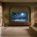 R INFINITY 65 Inch 4K HDR WebOS Smart LED TV — front view